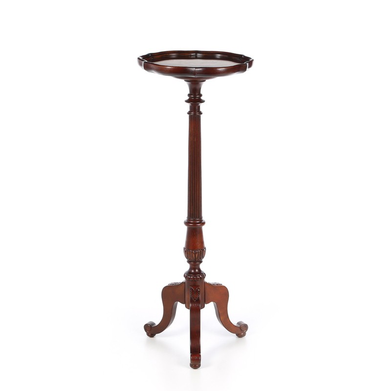 Crinole Round Pedestal Plant Stand
