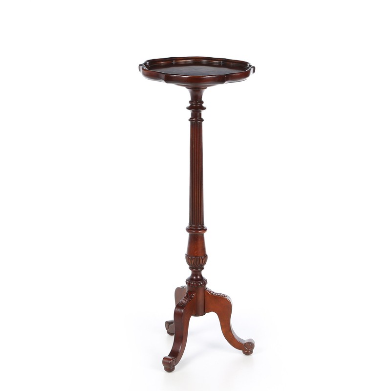 Crinole Round Pedestal Plant Stand