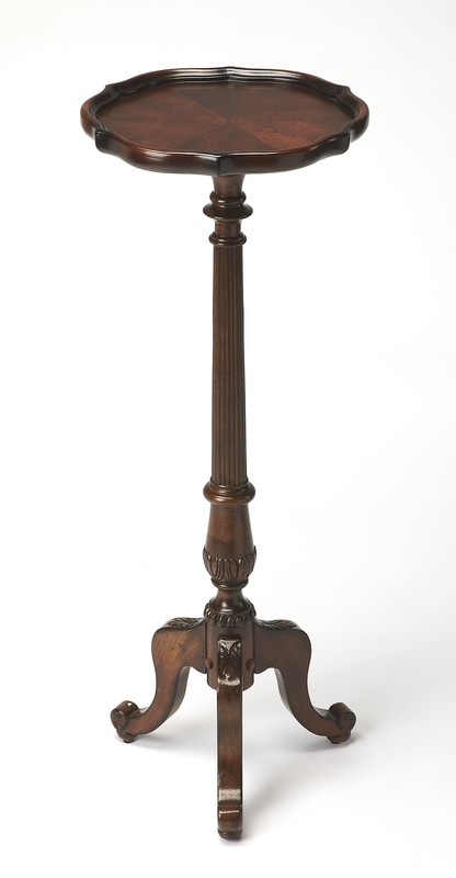 Crinole Round Pedestal Plant Stand