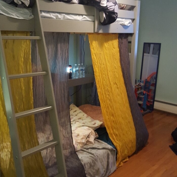 Daylin Solid Wood Platform Loft Bed with Built-in-Desk by Harriet Bee
