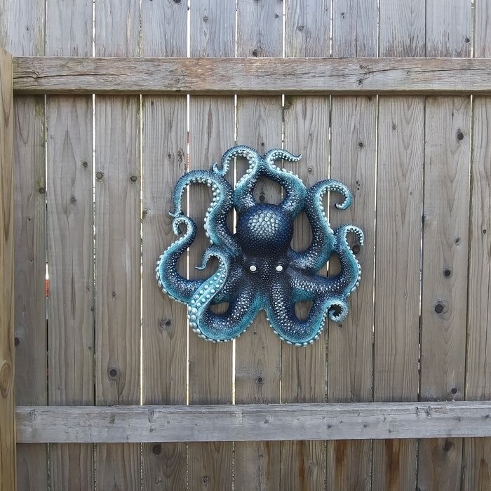 Deadly Octopus of the Coral Reef Wall Décor