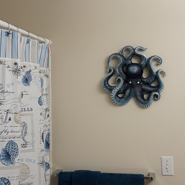 Deadly Octopus of the Coral Reef Wall Décor