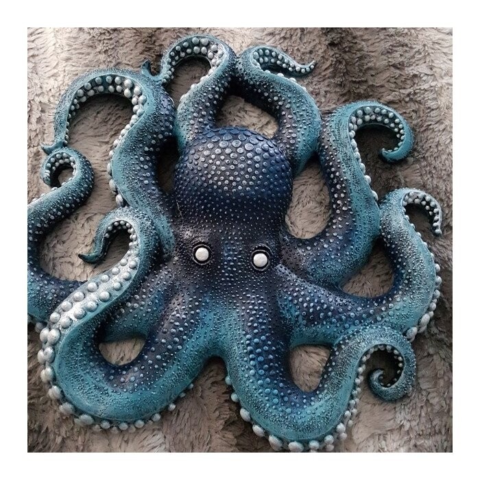 Deadly Octopus of the Coral Reef Wall Décor