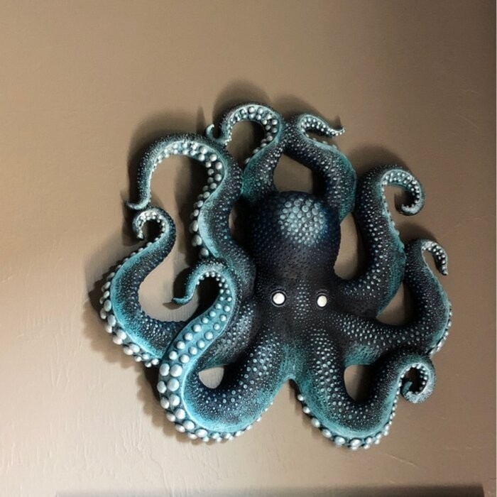 Deadly Octopus of the Coral Reef Wall Décor