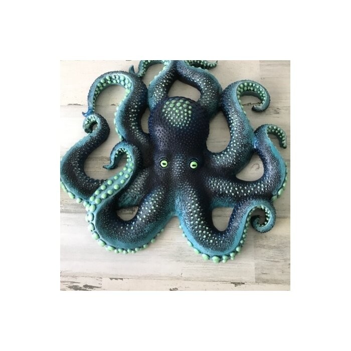 Deadly Octopus of the Coral Reef Wall Décor