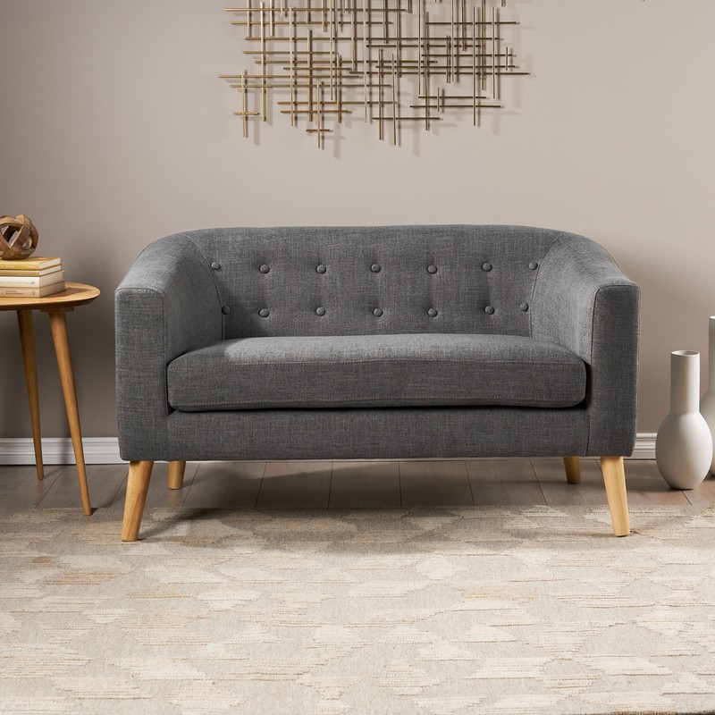 Decato 51.5'' Tuxedo Arm Loveseat