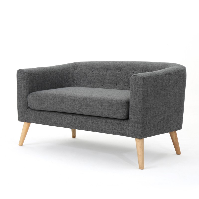 Decato 51.5'' Tuxedo Arm Loveseat