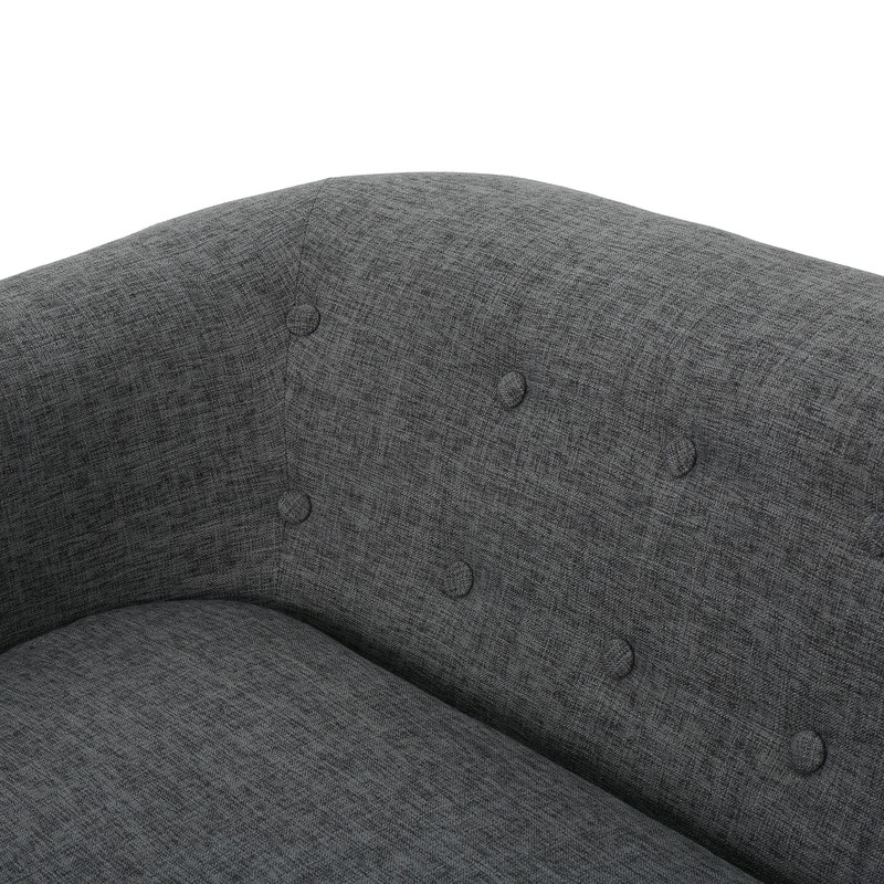 Decato 51.5'' Tuxedo Arm Loveseat