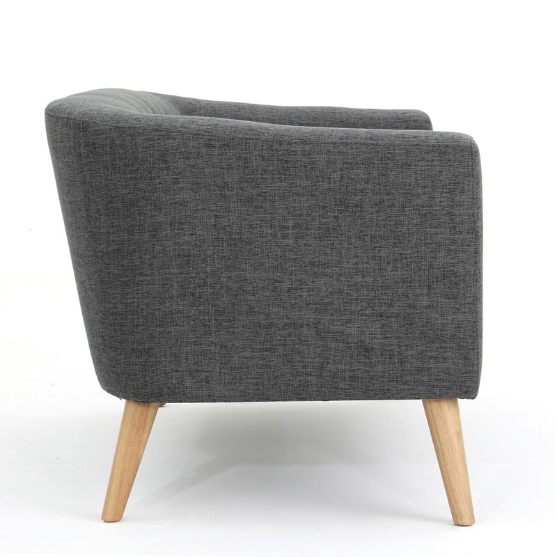 Decato 51.5'' Tuxedo Arm Loveseat