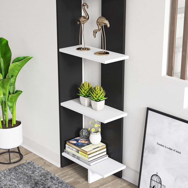 Deddrick Corner Bookcase
