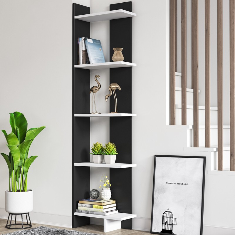 Deddrick Corner Bookcase