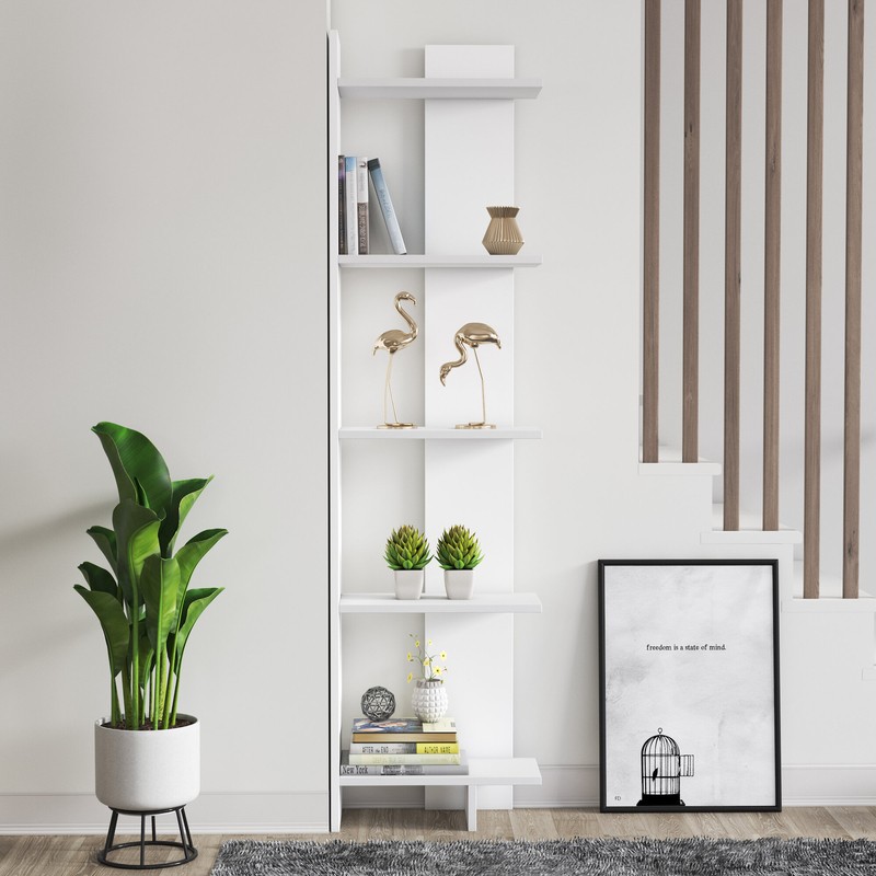Deddrick Corner Bookcase