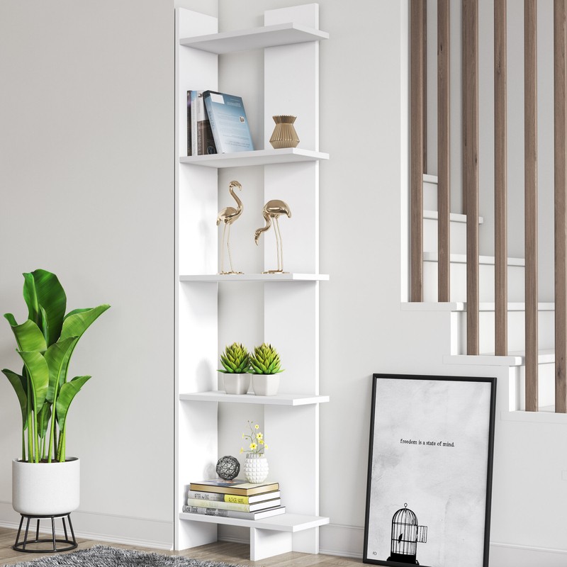 Deddrick Corner Bookcase
