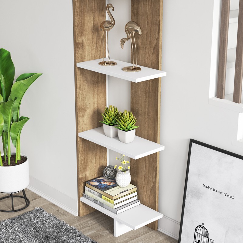 Deddrick Corner Bookcase