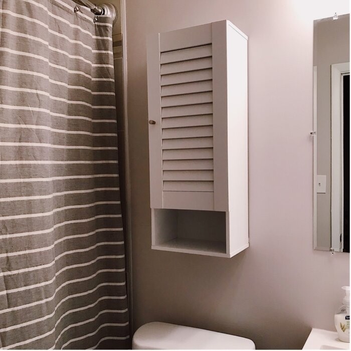 Demna 11.8'' W x 29.5'' H x 7.5'' D Over-The-Toilet Storage