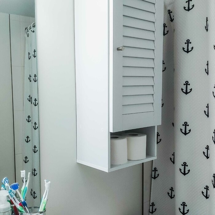 Demna 11.8'' W x 29.5'' H x 7.5'' D Over-The-Toilet Storage