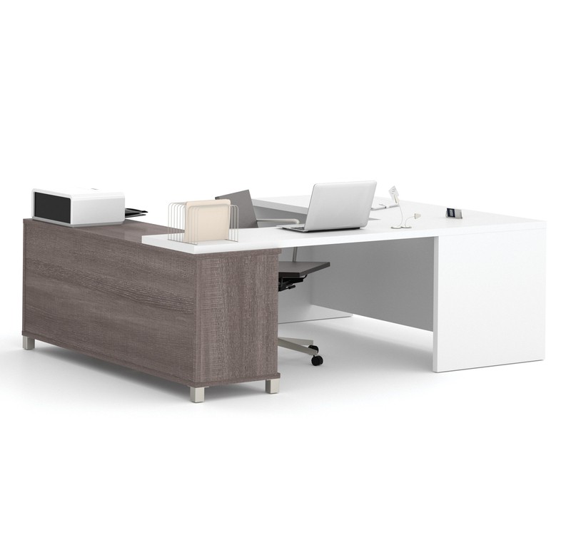 DeSandre 3 Piece Executive Desk Office Set