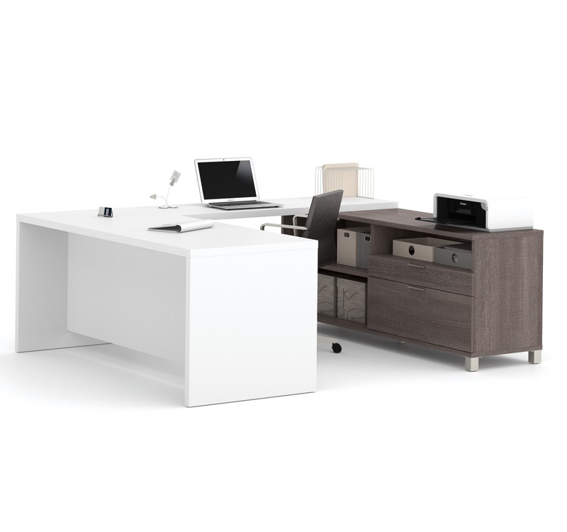 DeSandre 3 Piece Executive Desk Office Set