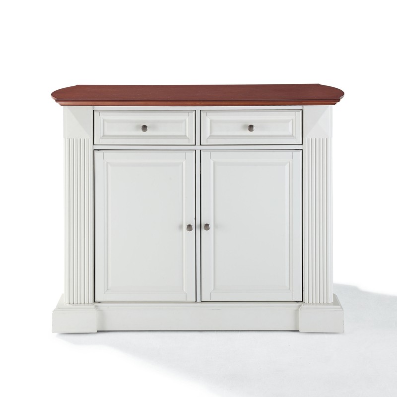 Diamondback 47.75'' Wide Kitchen Island Set with Solid Wood Top