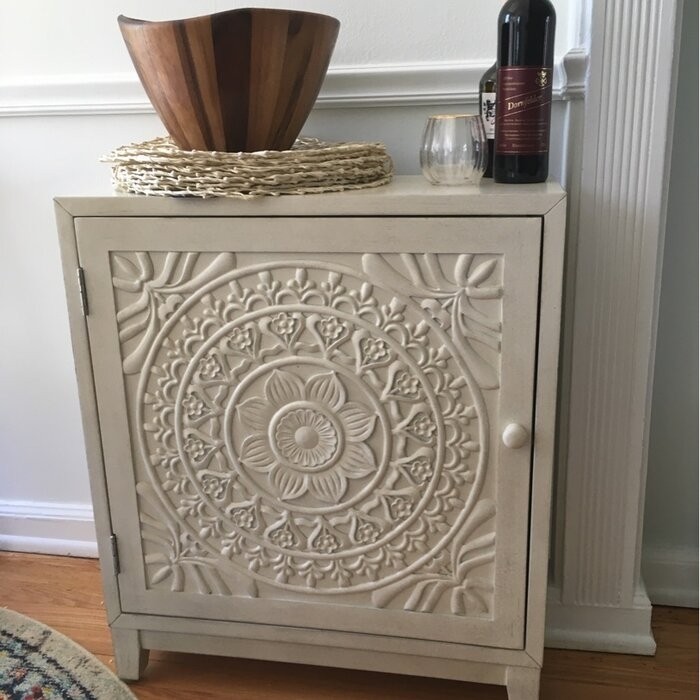 Dix 29.13'' Tall 1 - Door Accent Cabinet