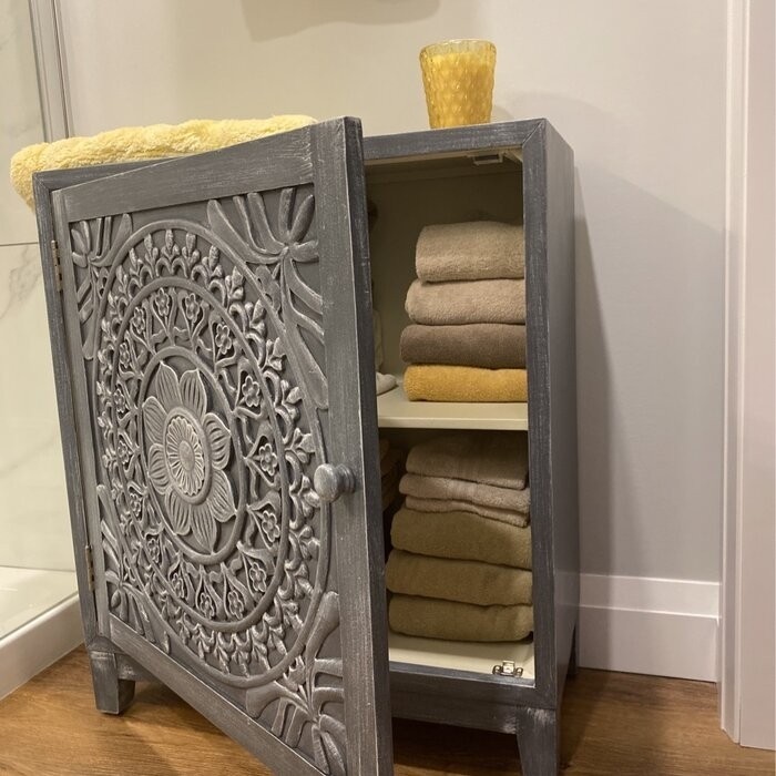 Dix 29.13'' Tall 1 - Door Accent Cabinet