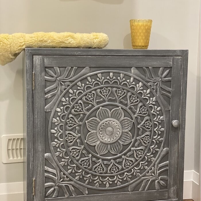 Dix 29.13'' Tall 1 - Door Accent Cabinet