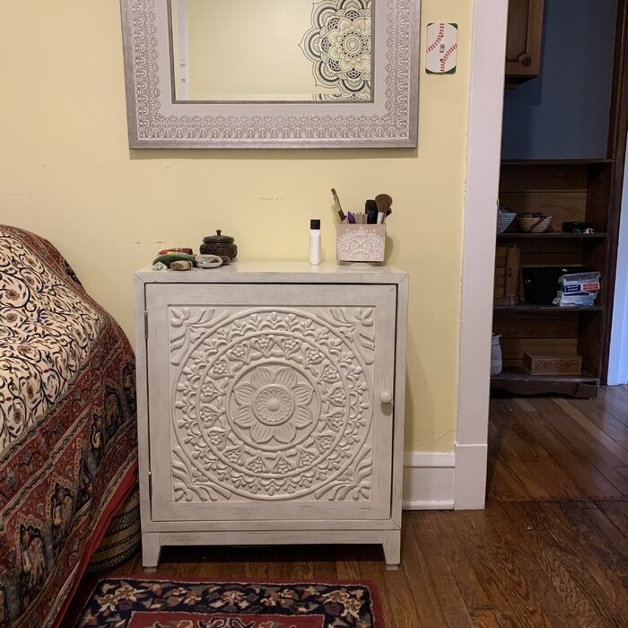 Dix 29.13'' Tall 1 - Door Accent Cabinet