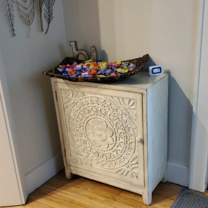 Dix 29.13'' Tall 1 - Door Accent Cabinet