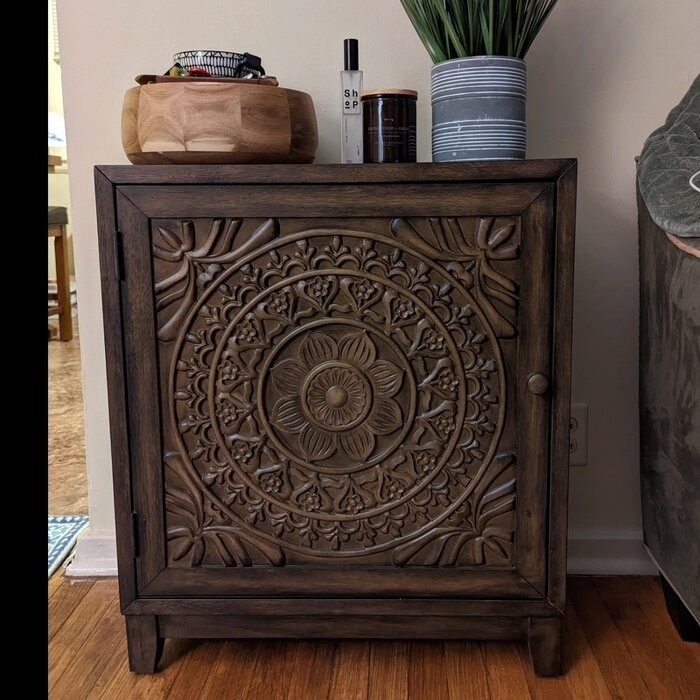 Dix 29.13'' Tall 1 - Door Accent Cabinet