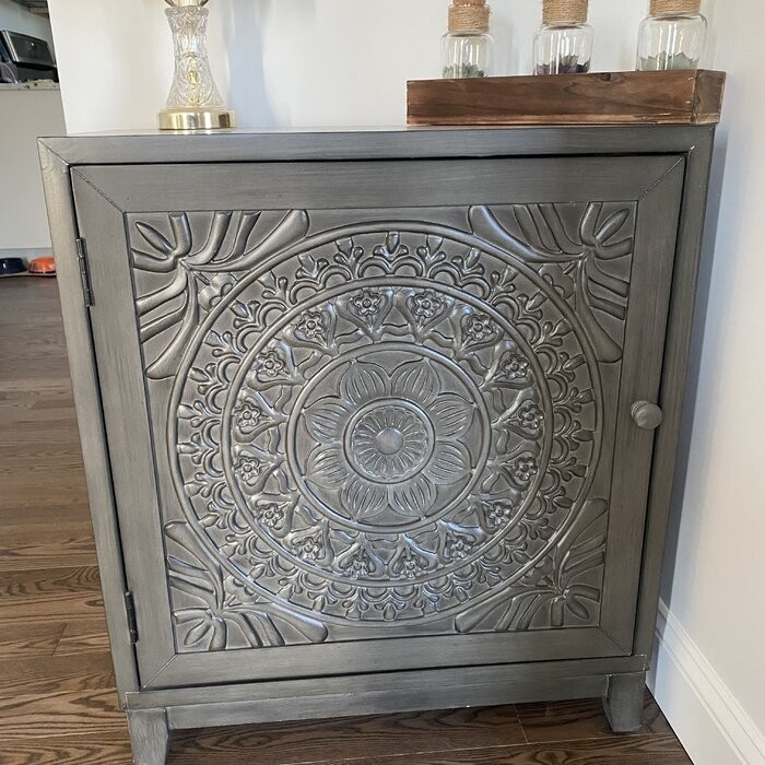 Dix 29.13'' Tall 1 - Door Accent Cabinet