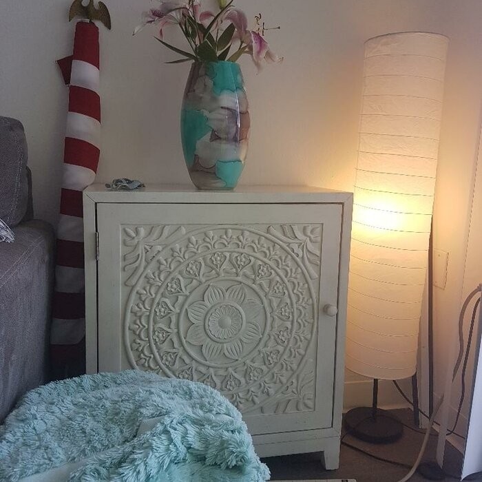 Dix 29.13'' Tall 1 - Door Accent Cabinet