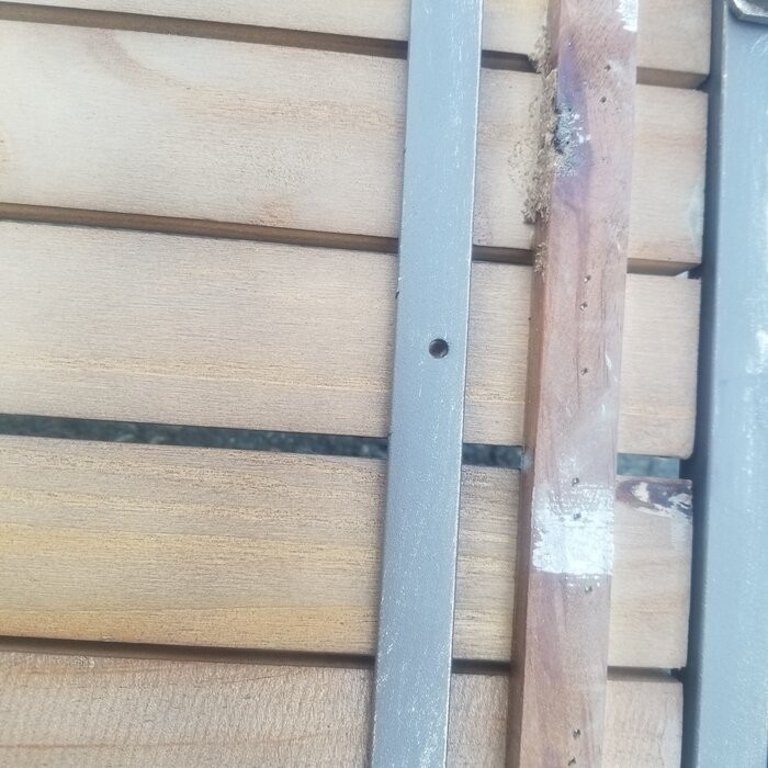 Dupree Steel Park Bench