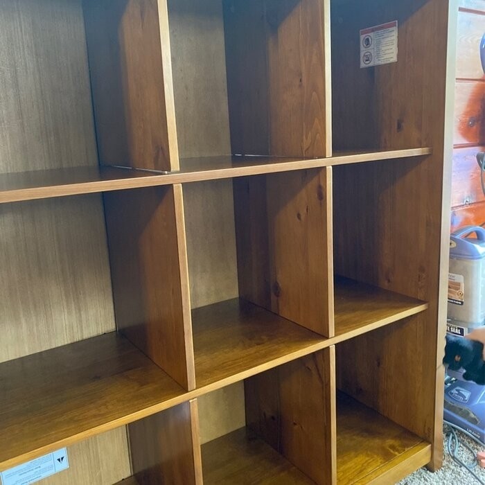 Edgecomb 48'' H x 44'' W Solid Wood Cube Bookcase
