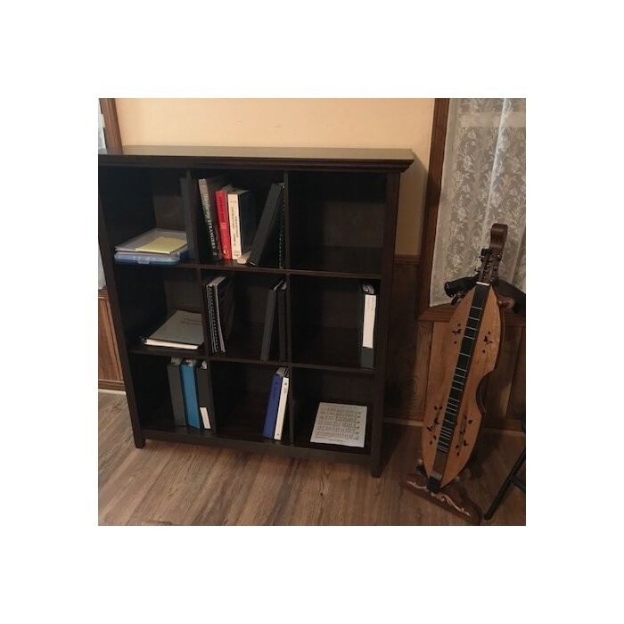 Edgecomb 48'' H x 44'' W Solid Wood Cube Bookcase