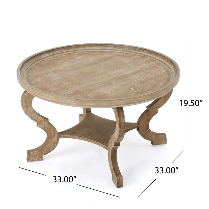 Elida 4 Legs Coffee Table with Storage