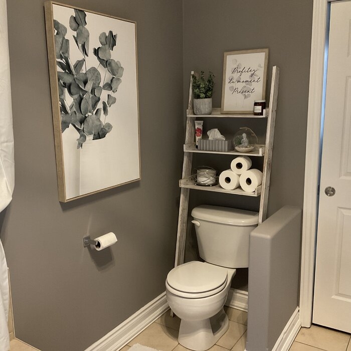 Behind Toilet Shelves - Ideas on Foter