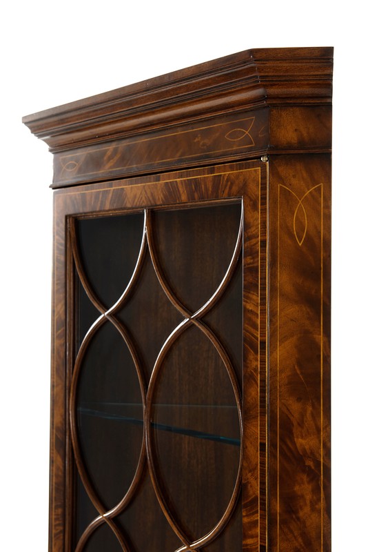 Essential 24.25'' Wide Solid Wood China Cabinet with Lighting