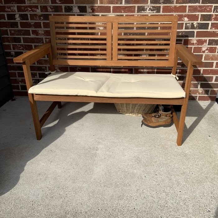 Estherville Meranti Wooden Garden Bench