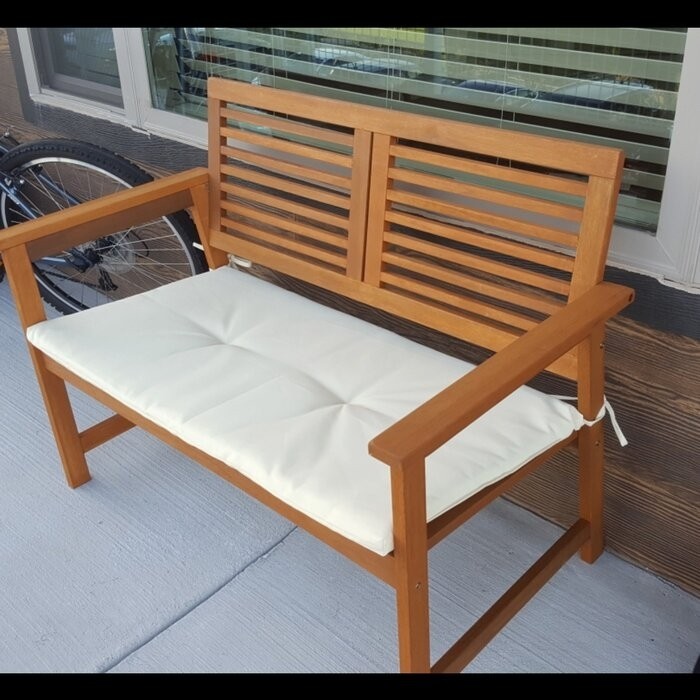 Estherville Meranti Wooden Garden Bench