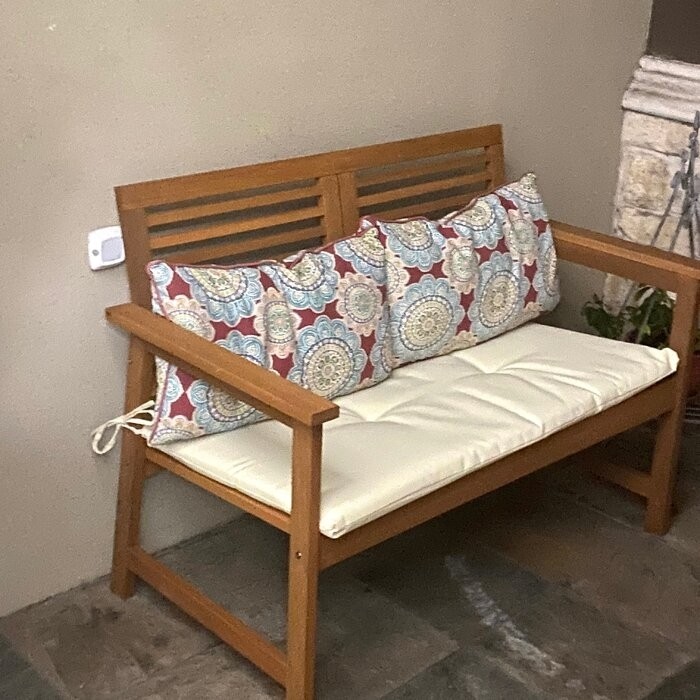 Estherville Meranti Wooden Garden Bench