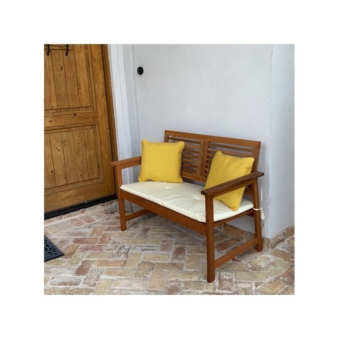 Estherville Meranti Wooden Garden Bench
