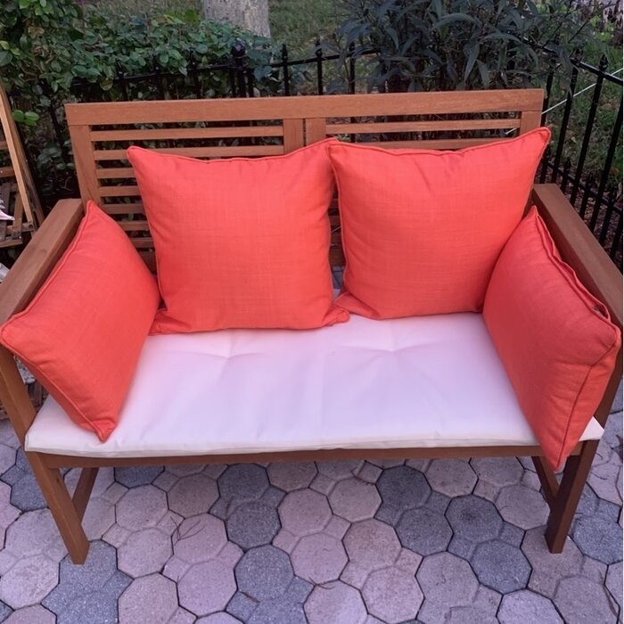 Estherville Meranti Wooden Garden Bench