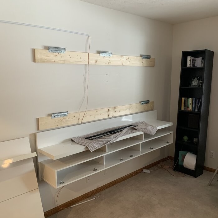 Everley Floating Entertainment Center for TVs up to 80"