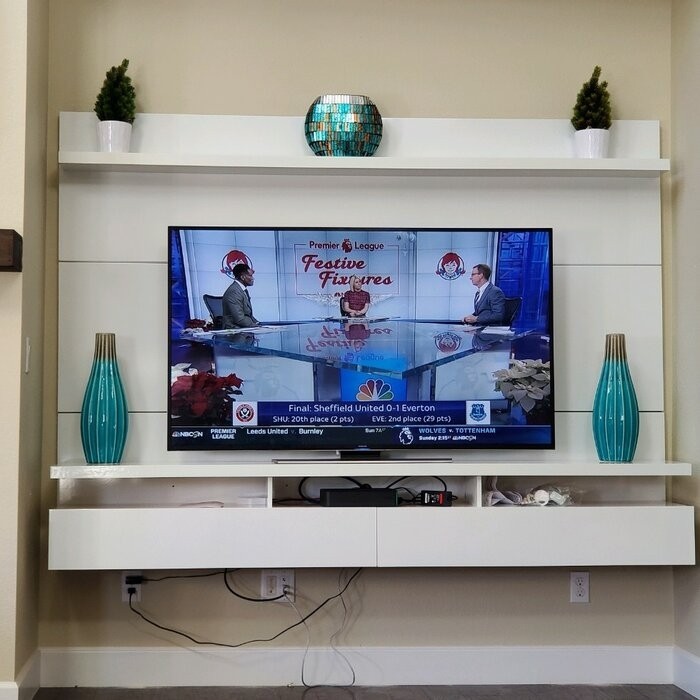 Everley Floating Entertainment Center for TVs up to 80"