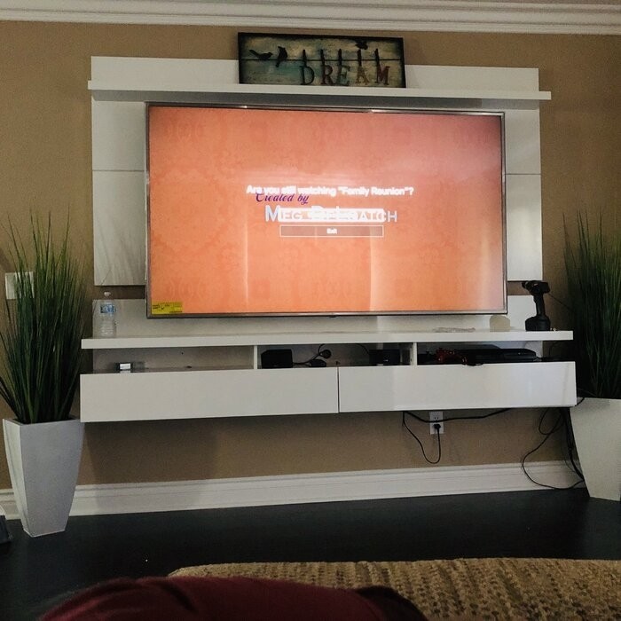Everley Floating Entertainment Center for TVs up to 80"