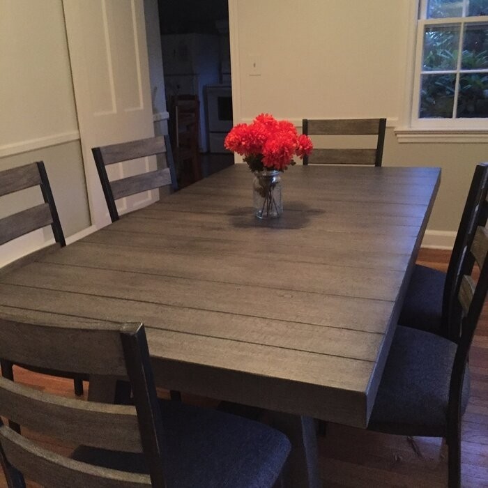 Extendable Trestle Dining Table