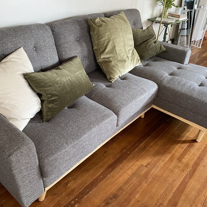 Fairbank 91'' Square Arm Sofa Bed