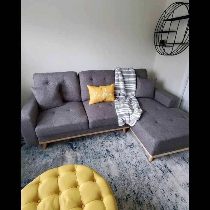 Fairbank 91'' Square Arm Sofa Bed