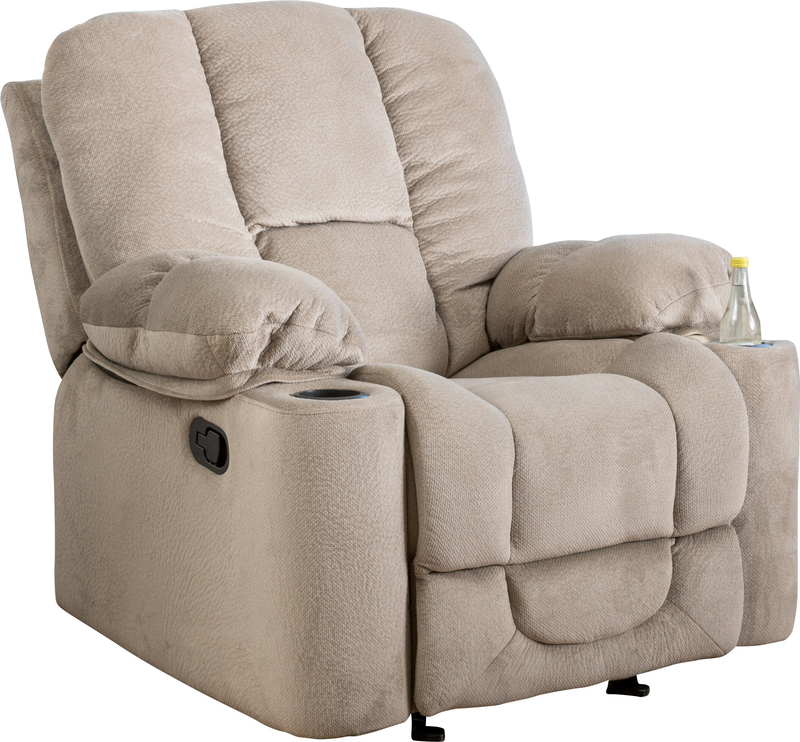 Fason 42.5'' Wide Manual Glider Club Recliner