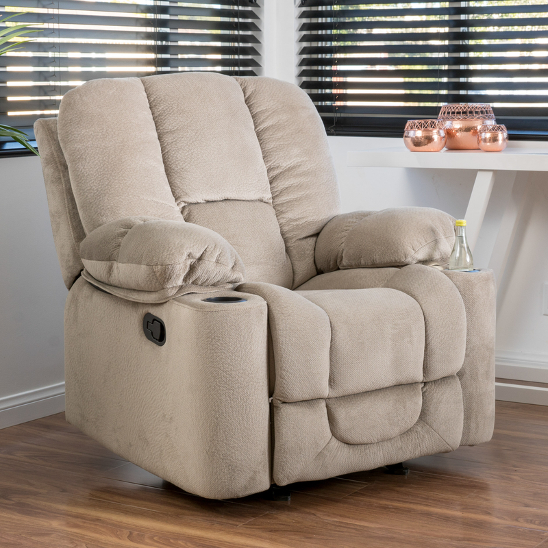 Fason 42.5'' Wide Manual Glider Club Recliner